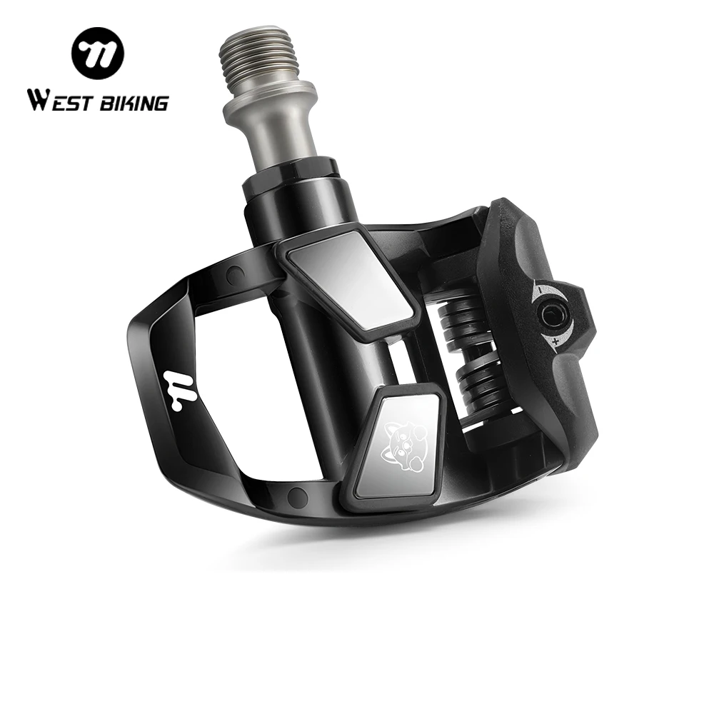 AliExpress West Biking WEST BIKING Road Bike Pedal 3 Bearings Lightweight Clipless Pedal High-Strength Nylon Bicycle Lock Pedal Bike Accessories