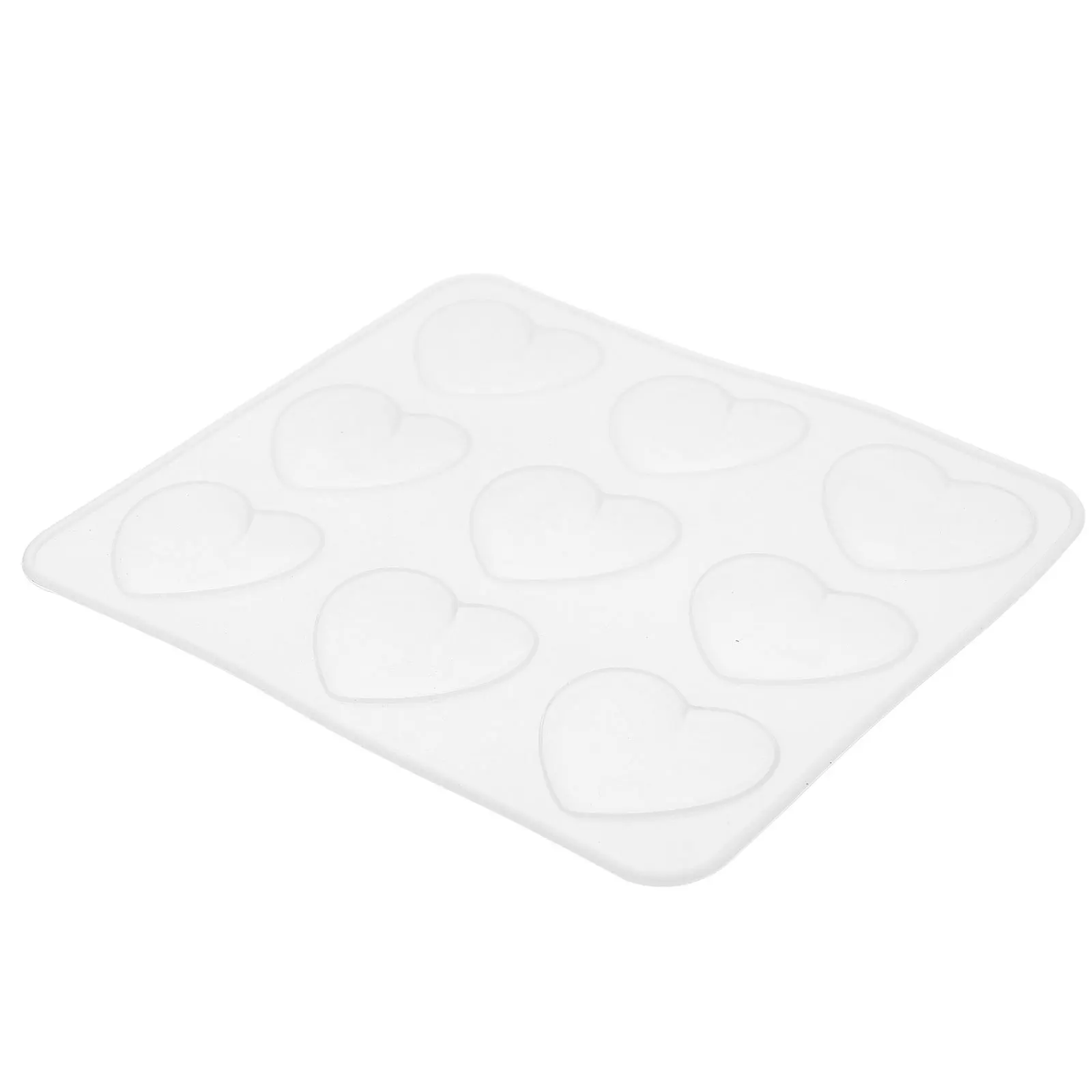 

Heart Silicone Mold 9 Cavities DIY Jewelry Making Mold Pendant Keychain Earring Casting Supplies Durable Heart Molds Silicone