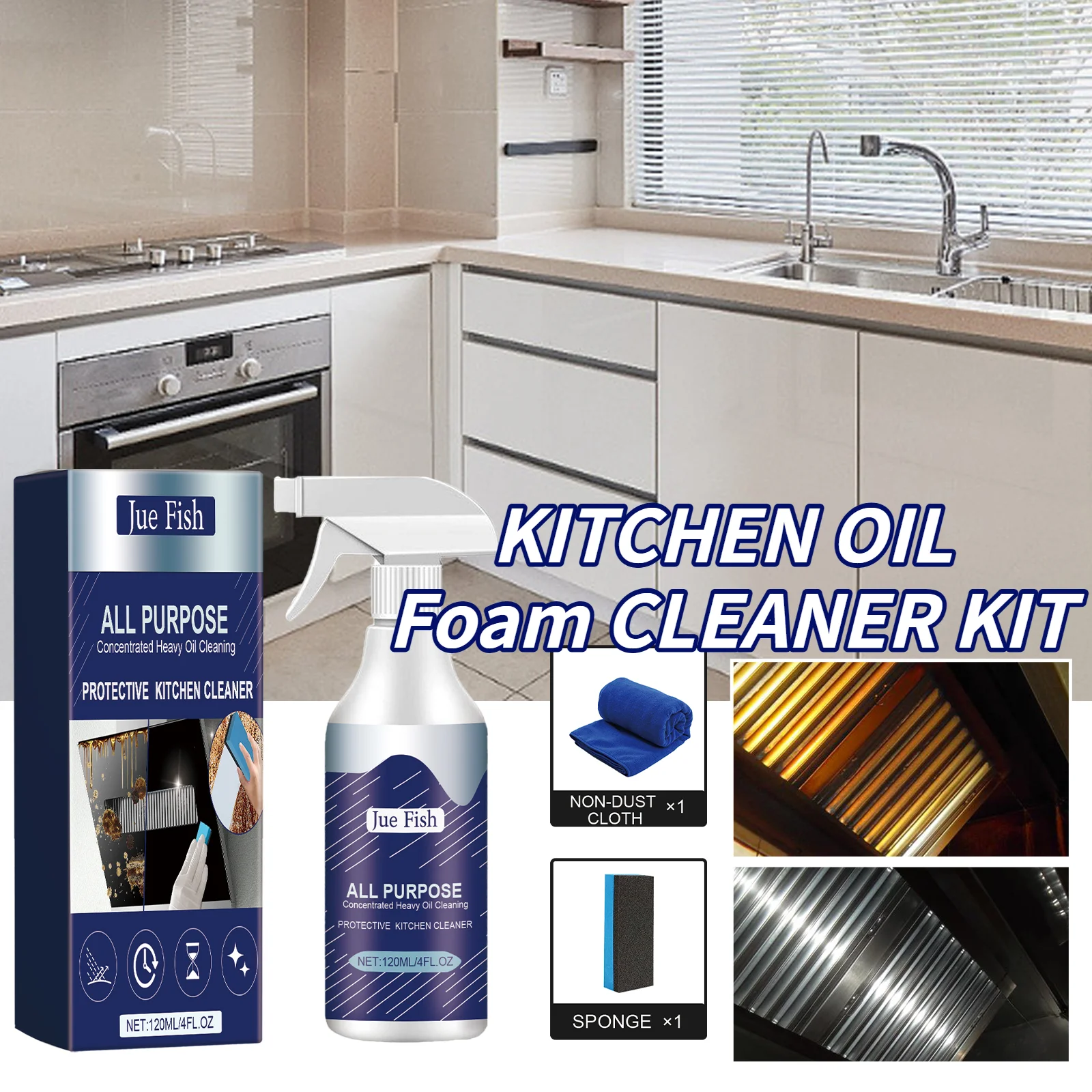 Kitchen Oil Stain F… - image