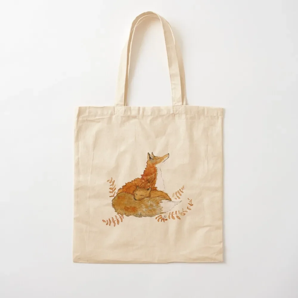 Autumn collection - dreamy fox Tote Bag Cloth bag Women's handbag tote bag women