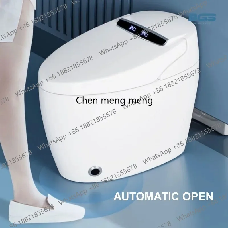 110V/220V s Trap/p Trap Japanese Bathroom Auto Flush Intelligent Electric Bidet Automatic Wc Smart Toilet Bowl