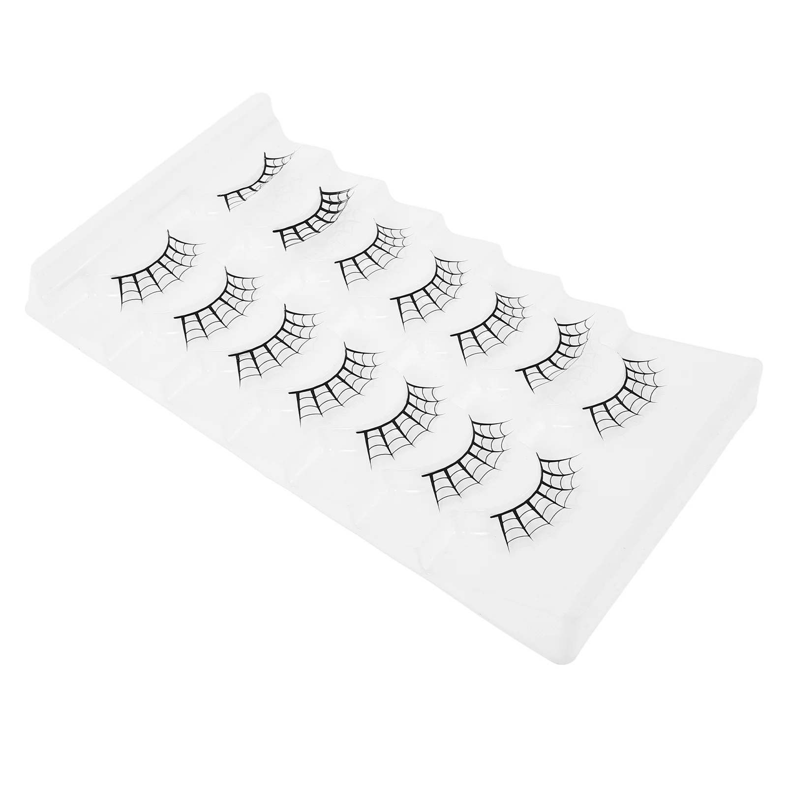 7 쌍 할로윈 속눈썹 독특한 가짜 속눈썹 여성 코스프레 파티 축제 메이크업 촘촘하고 생생한 할로윈 속눈썹