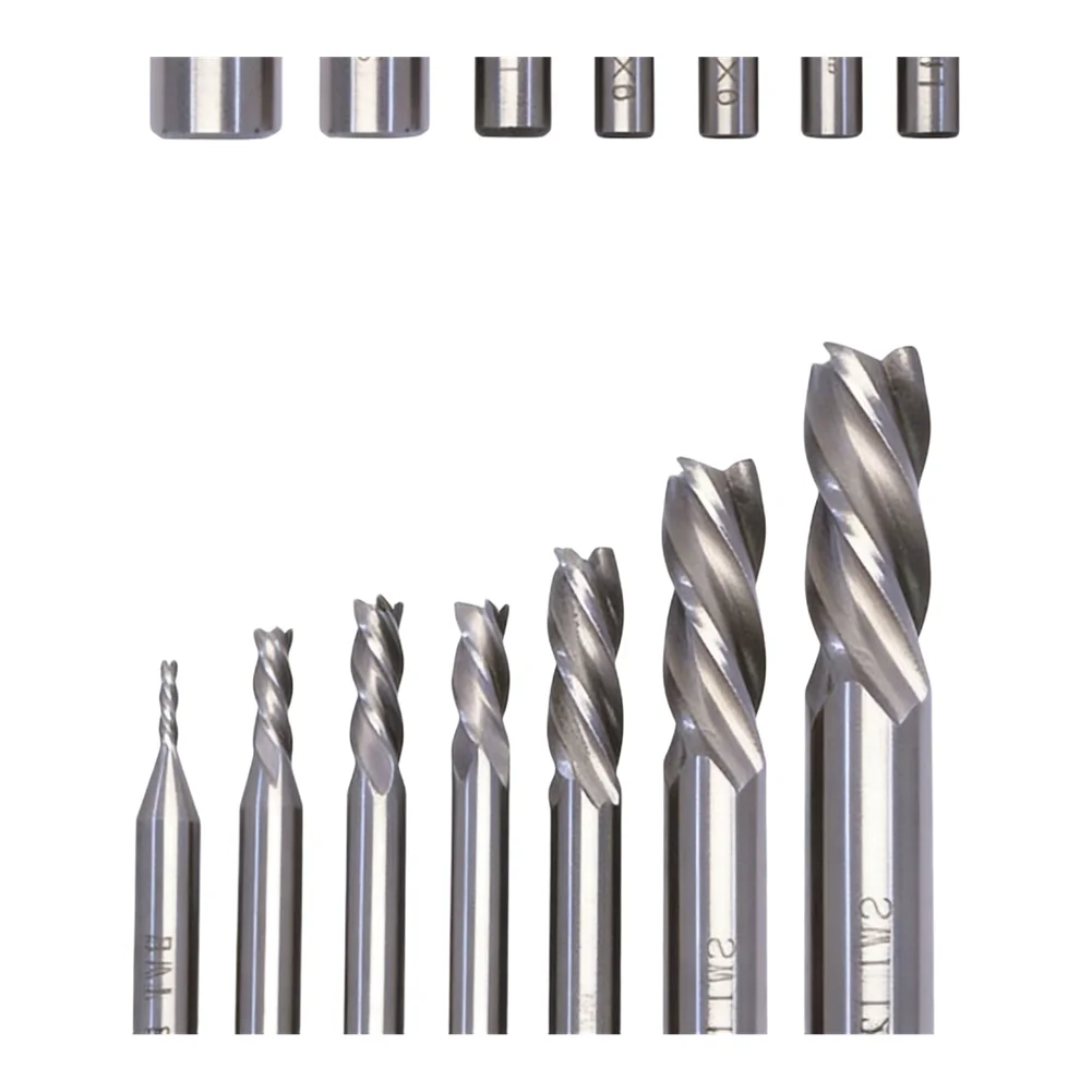 4-Flute Cutter CNC End Mill Set For CNC Milling Enhanced Chip Evacuation Fast Material Removal For CNC Machines