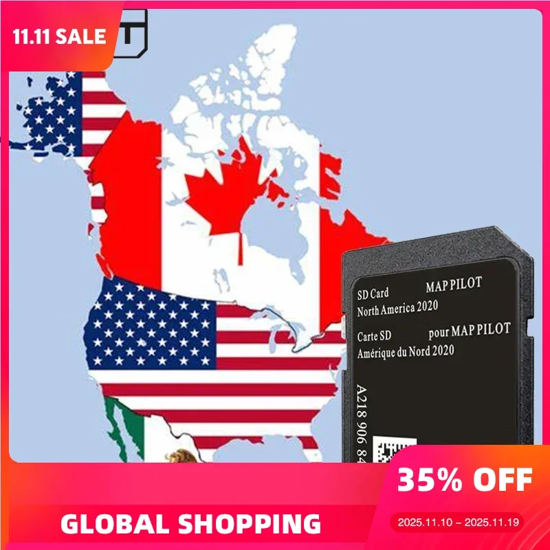 

SMIOST for Mercedes GLA CLS Car Garmin system 32GB SD Card Media Navigation North America Maps V14 Sat Nav GPS Memory Card