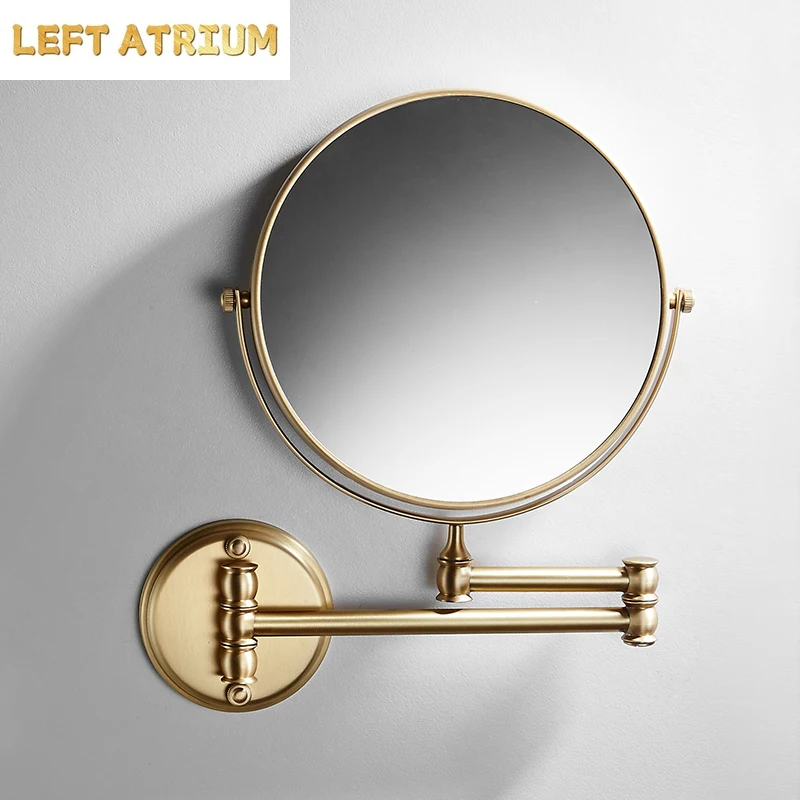 brushed-gold-round-bathroom-mirror-wall-mounted-led-mirror-makeup-1x3x-magnifying-double-side-rotatable-bathroom-shaving-mirror