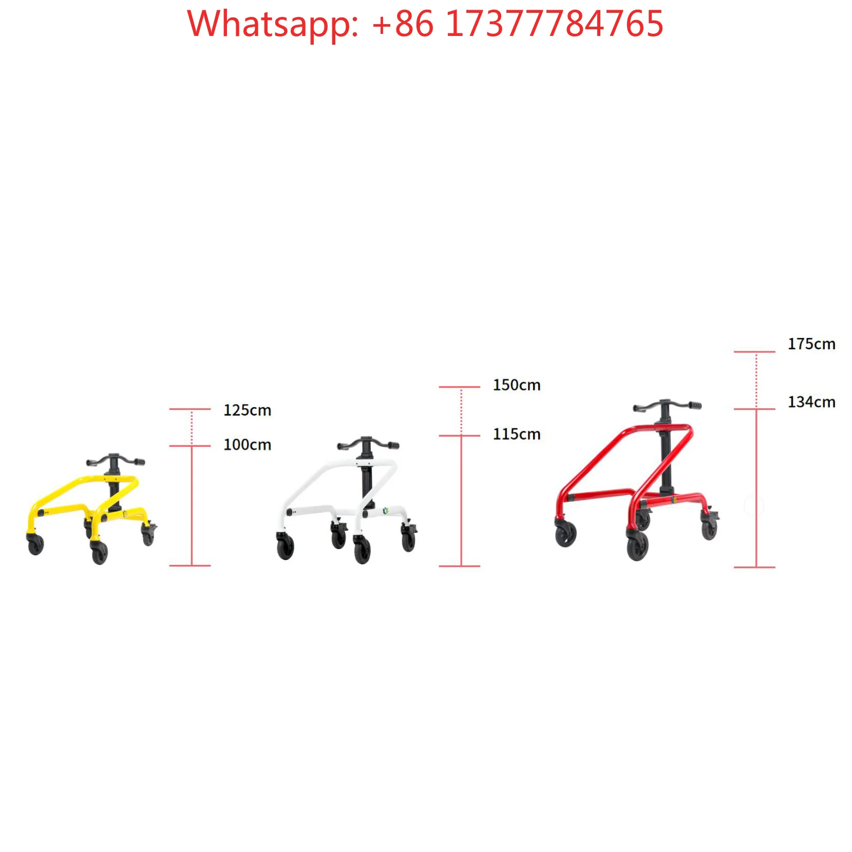Adjustable Pediatric Gait Trainer for Children