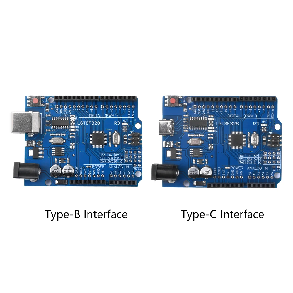 Arduino Lgt8F328P Uno R3 Development Board Replacement for Atmega328P Uno R3 Module for Arduino Programming Learning Controller