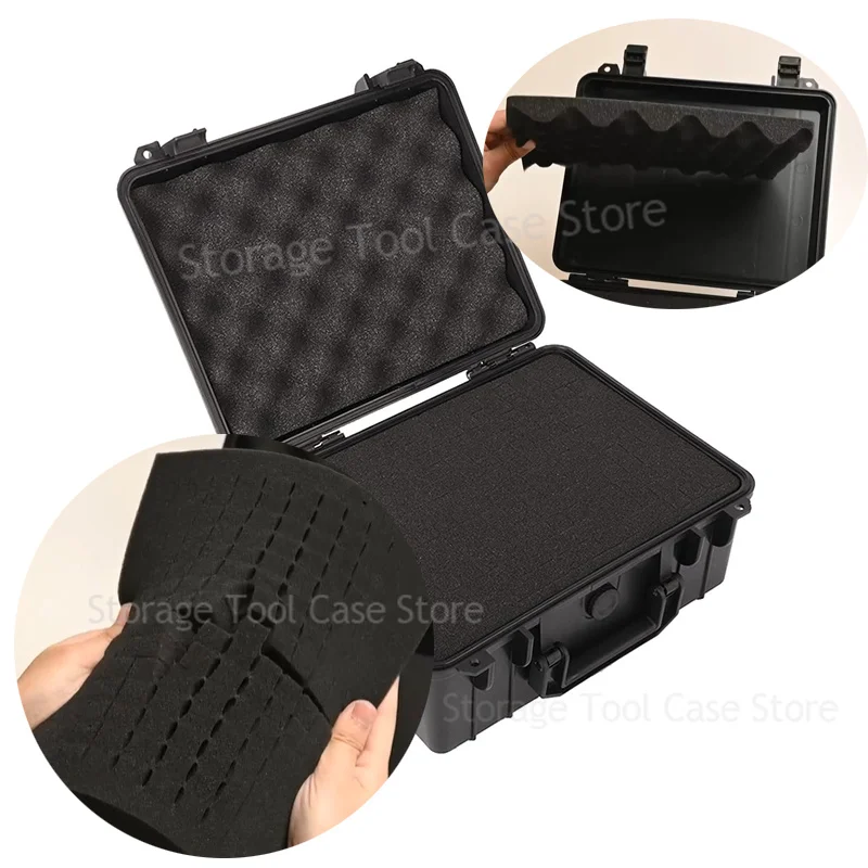 

Waterproof Hard Carry Case Bag Tool Kits with Sponge Storage Box Safety Protector Organizer Hardware toolbox Impact Resistant