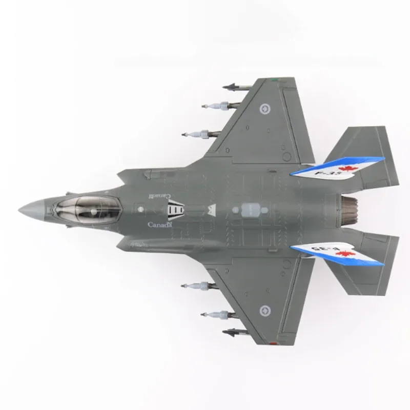 Diecast 1:72 Scale F-35A Canadian Air Force Alloy Finished Simulation Model Static Decoration Souvenir Gifts For Adult