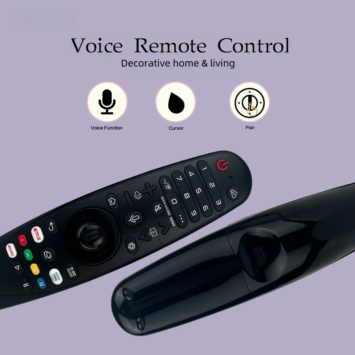 LG OLED Smart TV Voice Magic Remote Control Replacement AN-MR20GA MR19BA MR18BA متوافق مع موديلات 2020 مع وظيفة المؤشر