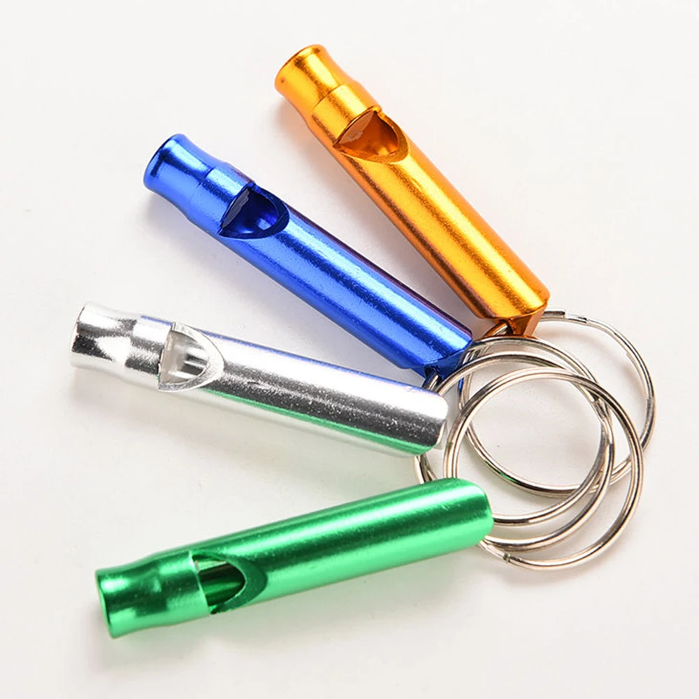 Multifunction Survival Whistle Portable Emergency Keychain Whistle Camping Hiking Outdoor Tools Self Defense Security Protection