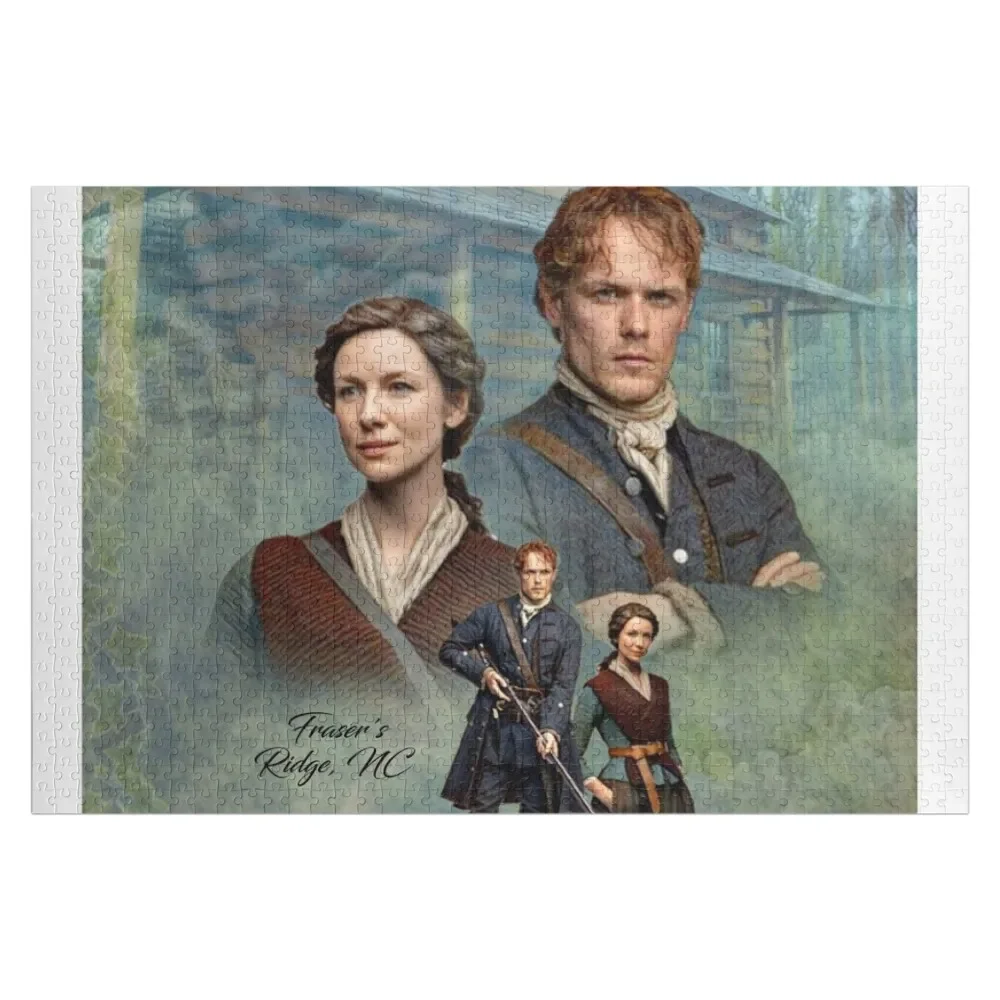 

Jamie and Claire Fraser/Frasers Ridge, NC Jigsaw Puzzle Wood Adults Wood Name Customized Picture Personalized Toy Puzzle