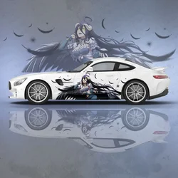 Albedo Overlord Genshin Impact anime Car Decal Protective Film Vinyl Side Graphic Wrap Accessories Itache custom Car Sticker