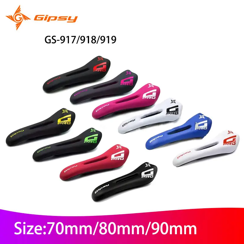 Gipsy GS-917/918/919 Carbon Fiber Saddle Children's Balance Bike Seatpost Cushion for 12inch Pushbike Ultralight