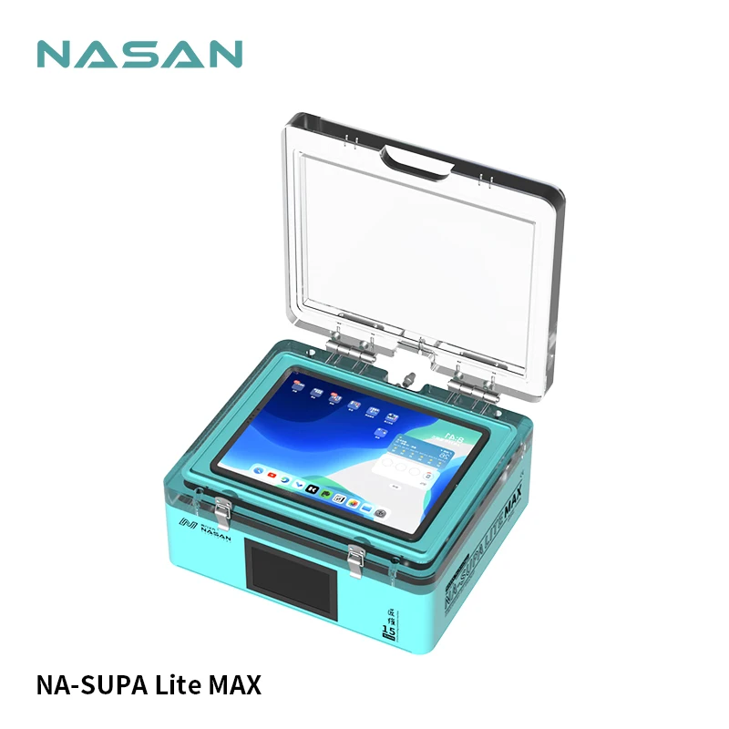 

NASAN SUPA LITE MAX Vacuum Laminate Machine No Need External Air Compressor for Phone Table Touch Screen Refurbish Lamintor