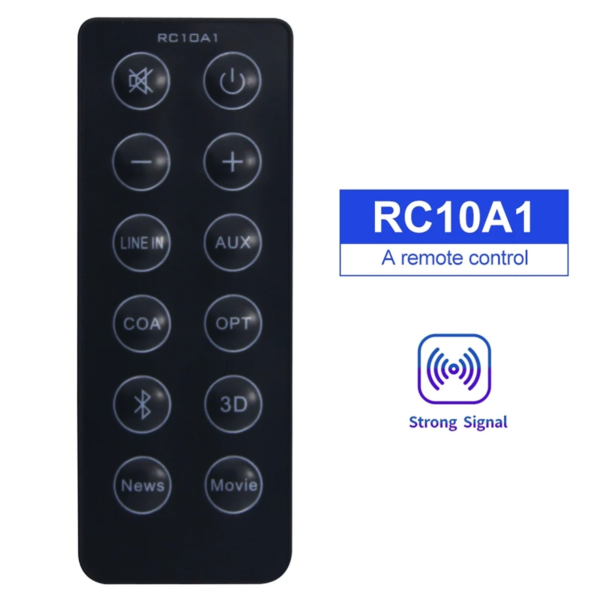 N36R_DURABLE RC10A1 Remote Control Replacement for Edifier B3 Sound Speaker System