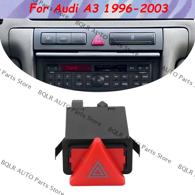 

Для Audi A3 1996, 1997, 1998, 1999, 2000, 2001, 2002, 2003, новый 8L0941509G, аварийный выключатель аварийного освещения 8L0941509M