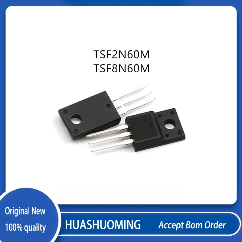 20Pcs/Lot  TSF2N60M TSF2N60 TSF8N60M TSF8N60 TO-220F