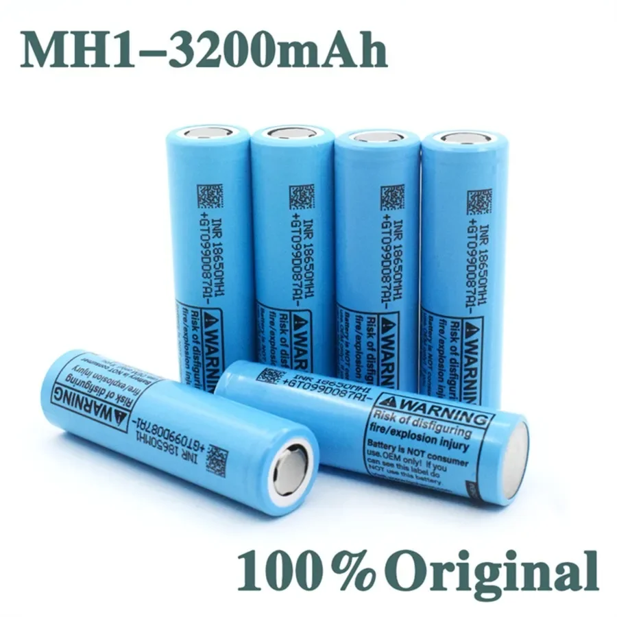 18650- 3,7 V 3200 mAh 10 A Akumulator litowy INR18650-MH1 18650