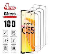 4Pcs Tempered Glass For Realme C55 6.72\