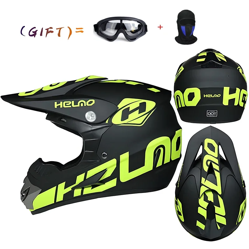 Full Face Motorcycle Helmet Off-road Motorbike Downhill Cross Capacete Motocross Casco helmets image 4