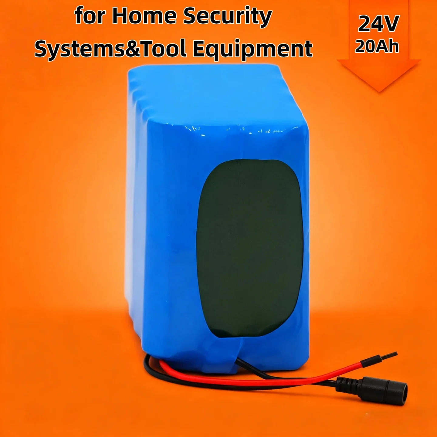 

24V 20000mAh High-Capacity 18650 Battery Pack – 100% Brand New 6S6P with Built-in BMS, for Home Security Systems & Tool Power