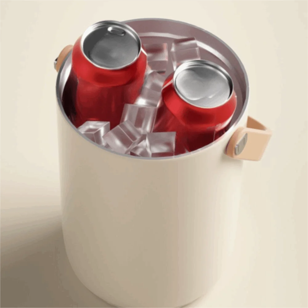 Multi-layer Vacuum Insulated Food Jar Large Capacity Long-lasting Heat/Cold Retention Thermal Lunch Box Removable