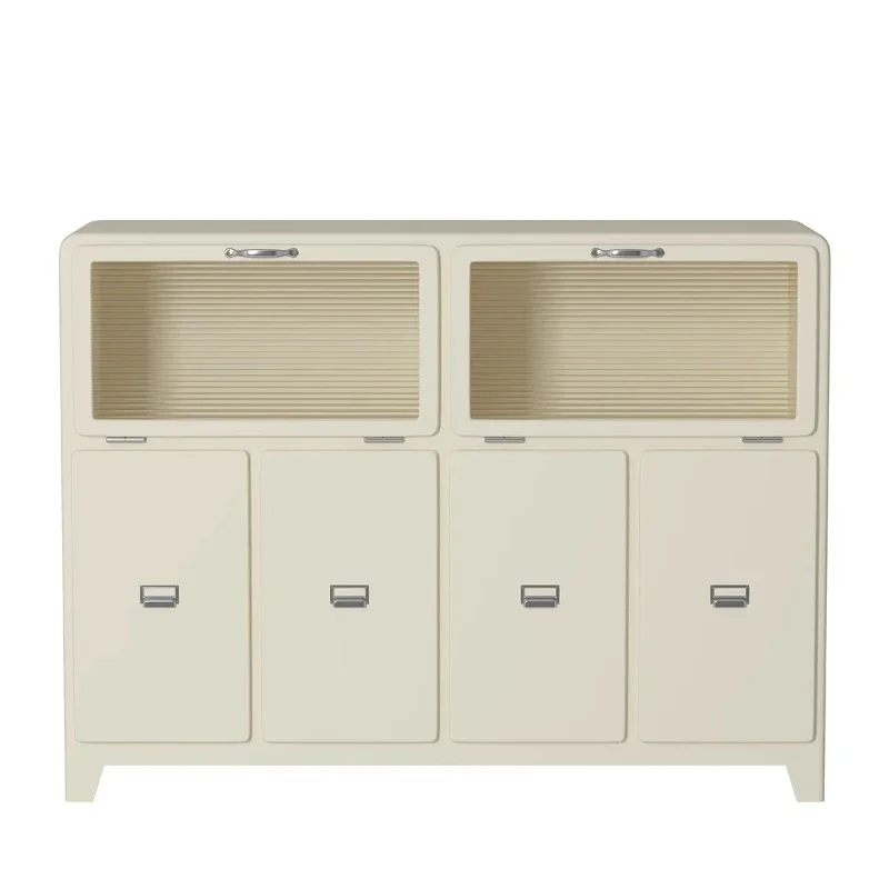 

Simple ins style retro coffee cabinet dining side cabinet locker home commercial multi-functional storage cabinet