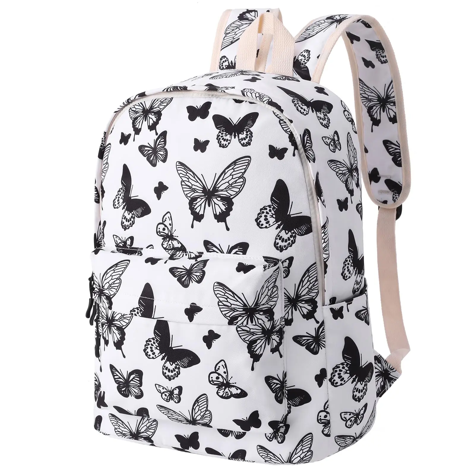 Girls Butterfly Backpacks Cute Lightweight Schoolbag Women Laptop Backpack College Bookbags Kids Preschool Kindergarten Daypack