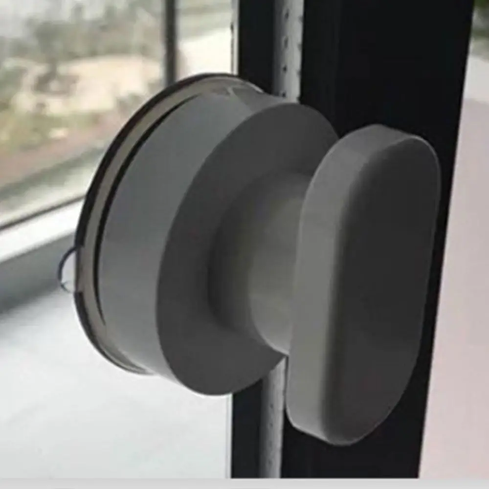 ABS Door and Window Handles Strong Adsorption Reusable Suction Cup Puller Fashion Creative Drawer Pull Handles Cabinet Wardrobe