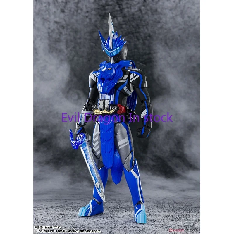 Bandai Echte Kamen Rider Anime Figuur S.H.Figuarts Blades Lion Senki Collectie Model Anime Action Figure Speelgoed Voor Kinderen