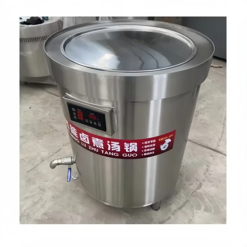 Grote Industriële Pap Kookpot Botbouillon Kookpot Zeer Grote Maat 400L1000L Pot Maker Making Machine 50L 100L 200L 300L