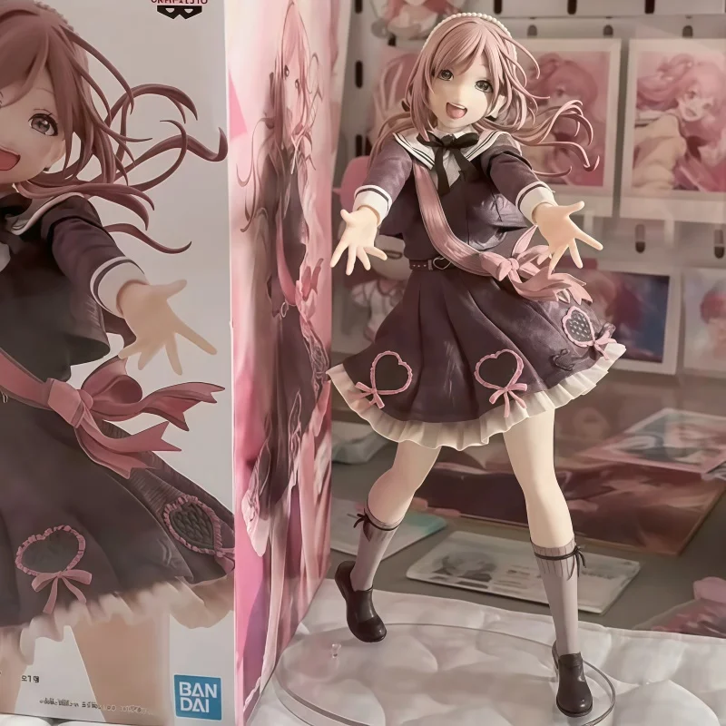 

Bandai Idolmaster: School Idol Project Espresto Sweet Moment Himesaki Trendy Desktop Decoration Model Toys Cute Collection Gift