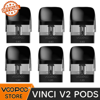 Original VOOPOO VINCI Series V2 Pod 2ML Cartridge 0.8ohm 1.2ohm For VINCI SE Pod Kit / Vinci / Drag Nano 2 Nebula Edition Kit