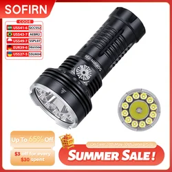 Sofirn IF30 12000lm SFT40 LED Flashlight Powerful 32650 Battery Lanterna USB C Rechargeable Torch Outdoor Light IPX8 Waterproof