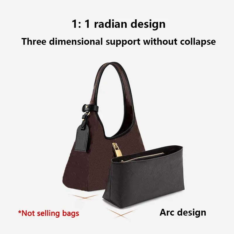 Bag organizer insert for The Drop new women's bag YKK zipper DuPont paper bag support bag accessories