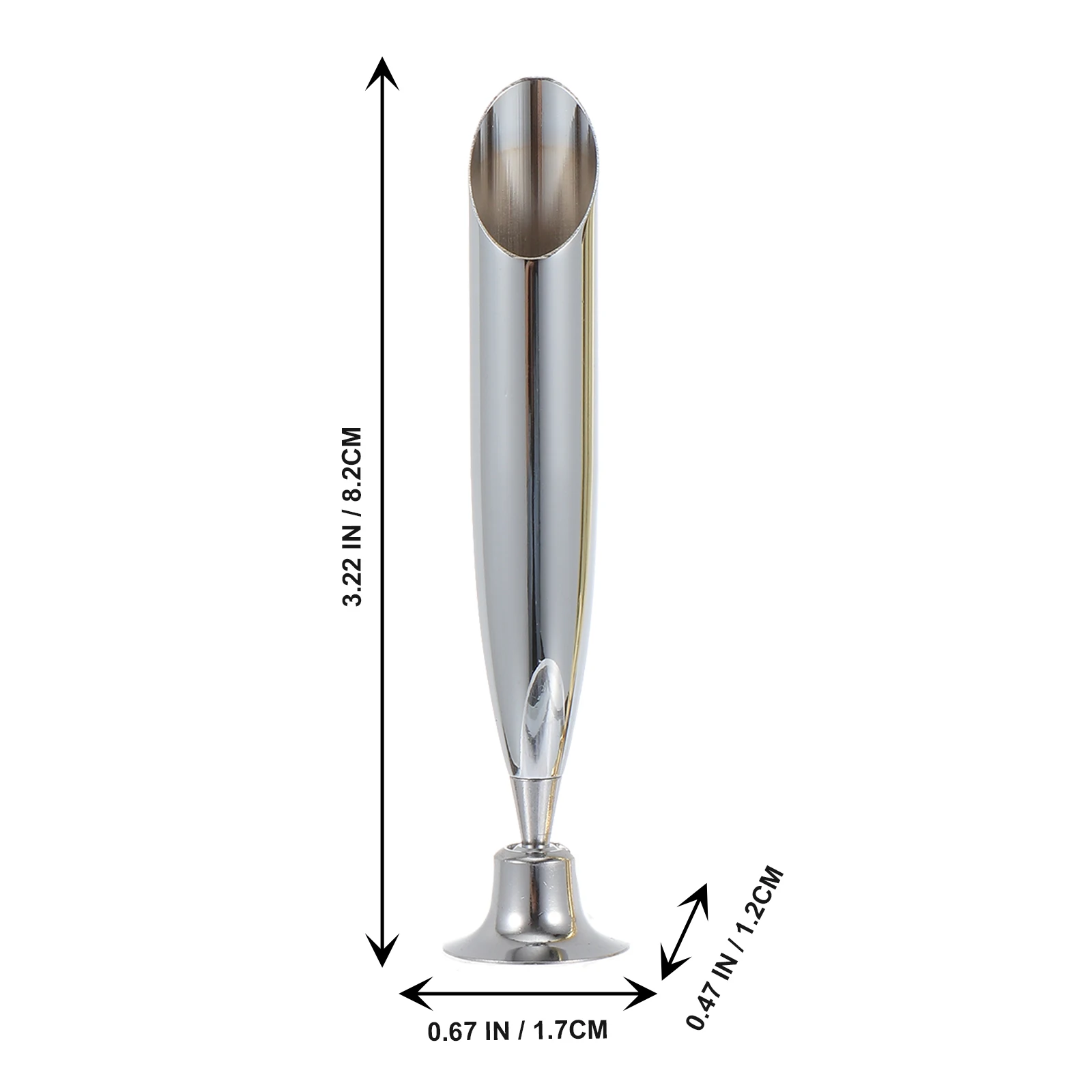 Porte-stylo rétro européen en acier inoxydable, support de stockage de bureau, insérer une prise de partenaires, 2 pièces