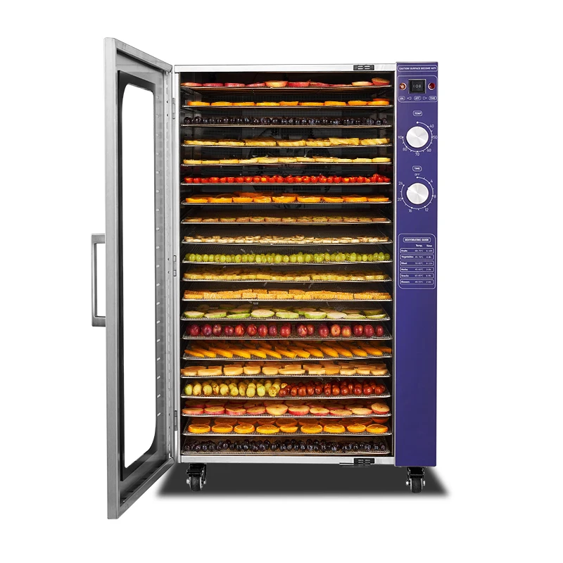 

20 Trays Commercial Food Dehydrator For Dehydrated Vegetables Dryer Fruit Vegetable Dehydrators