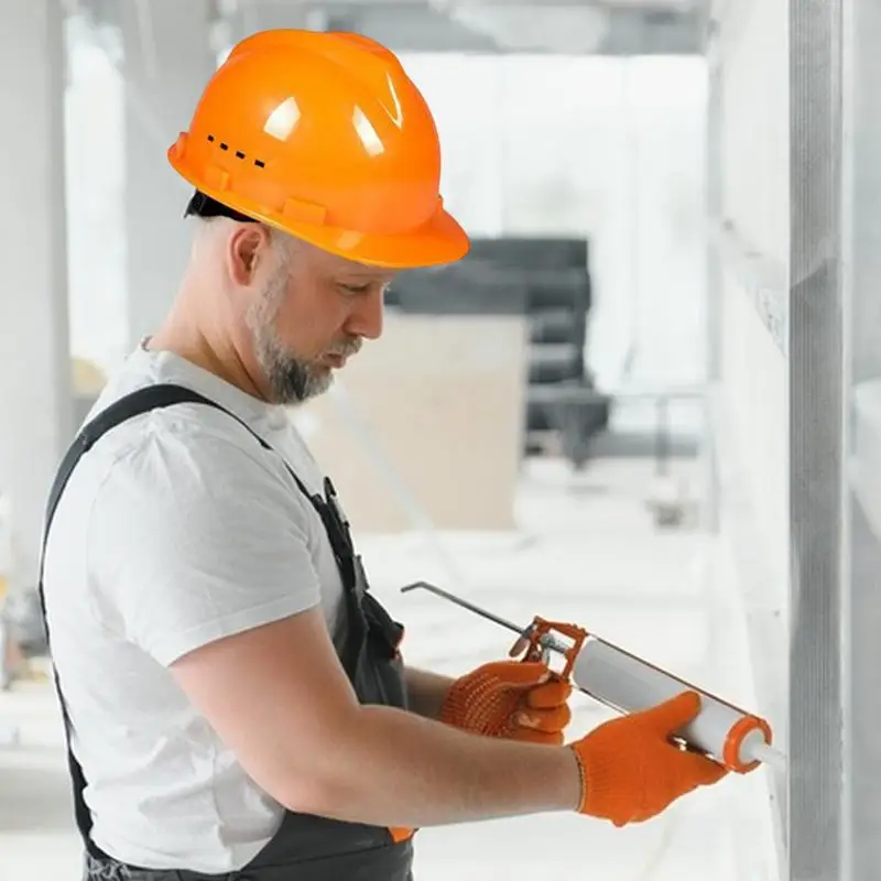 Строительная шапка для мужчин, защитное снаряжение, удобная каска с вентиляцией, регулируемая защита головы, поглощающая защита головы