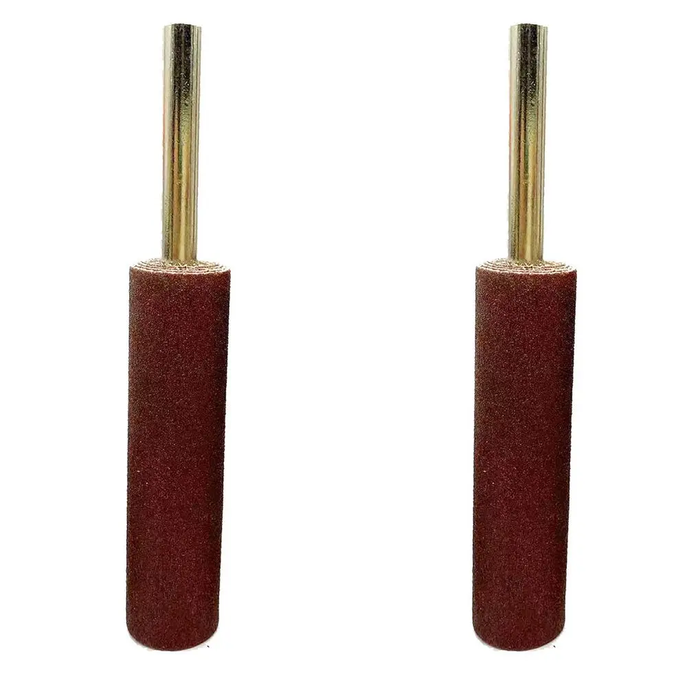 Cylindrical Head Stick Abrasive Grinding Drill Accessories Sand Paper Sanding Bands Steel Shank Sandpaper