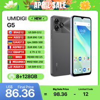 UMIDIGI G5 Smartphone, Android 13 , 8GB RAM 128GB ROM, 50MP Camera, 5000mAh Battery,  Dual SIM 4G Cellphone
