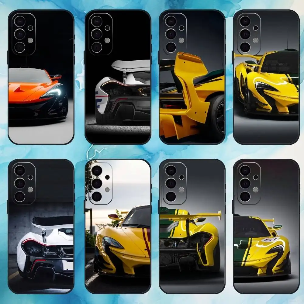 

Super Car Sport Phone Case For Samsung Galaxy A73,A72,A71,A70,A53,A52,A51,Soft Silicone Black Cover