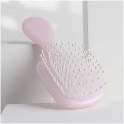 Candy Color Air Cushion Hair Comb Portable Anti-static Smooth Mini Children Hair Brush Sweet Girls Scalp Massage Hair Care Comb