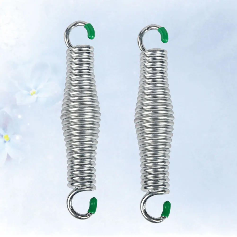 

2PCS Hammock Durable Hanging Chair Spring for Swinging Chairs Porch Swings Extension Spring Suspension Hook 250kg Capacity