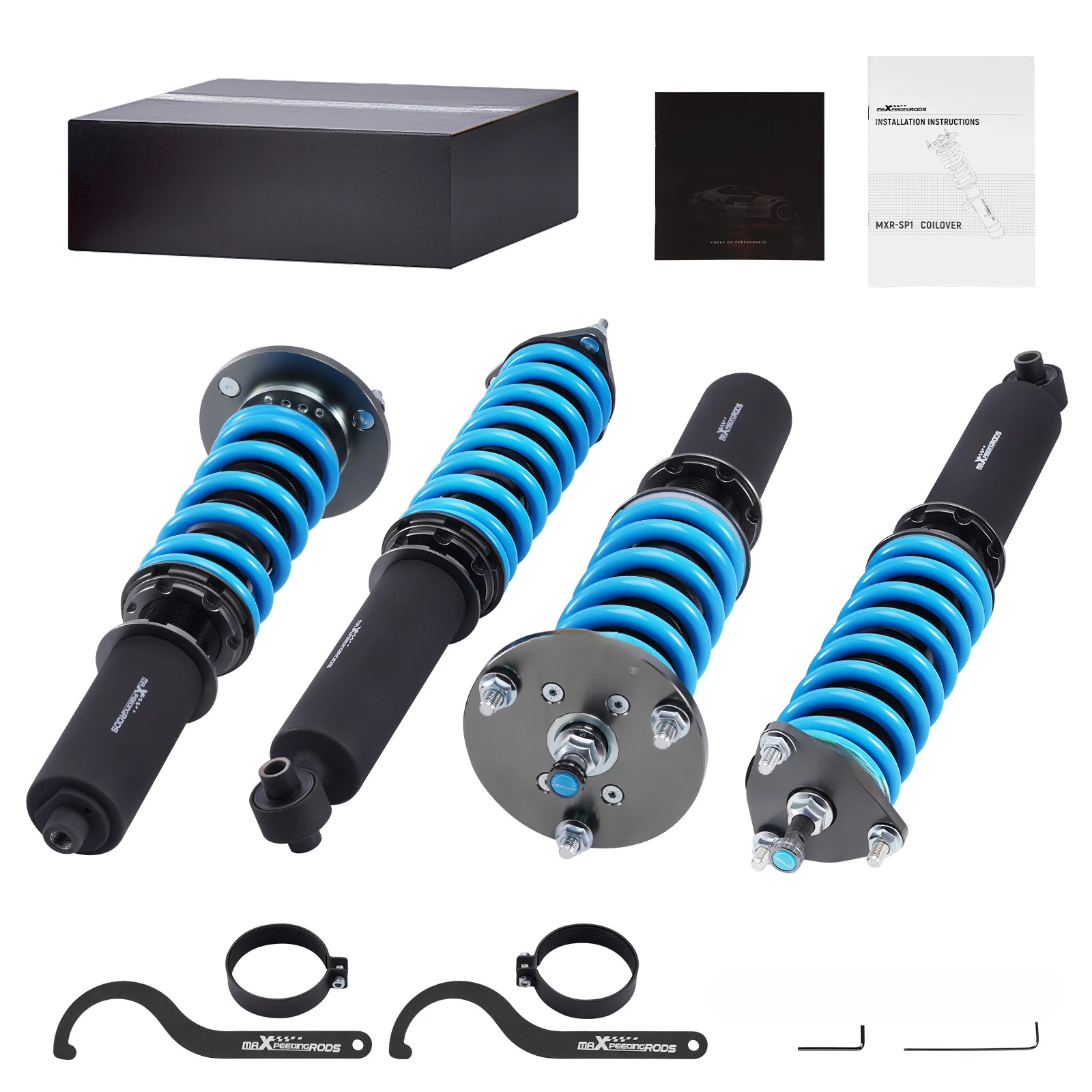 Damper Adjustable Coilovers Shocks Struts Kit For Lexus IS250 IS350 AWD 2006-2013