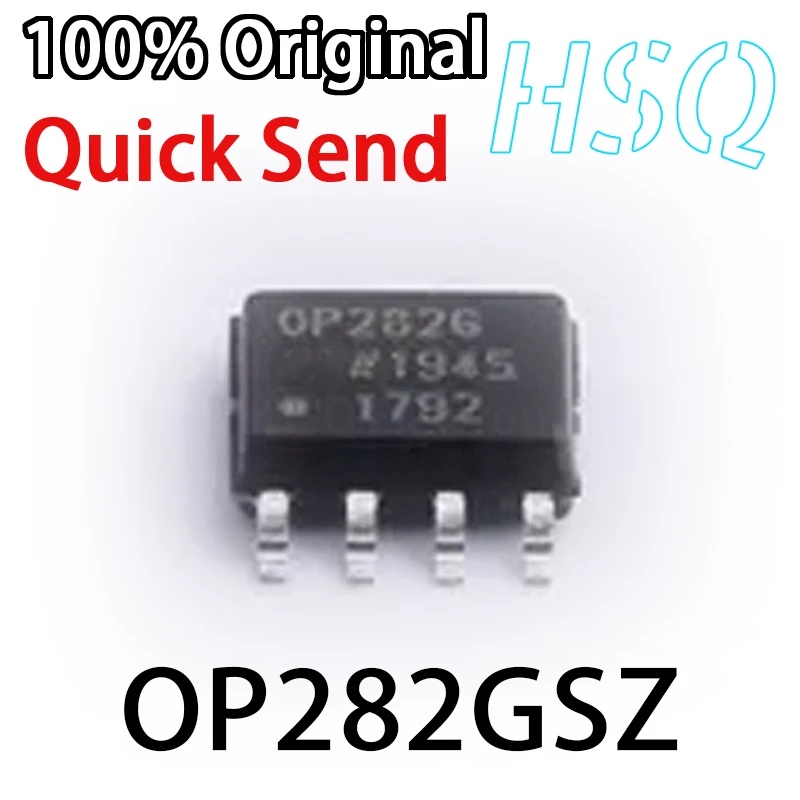 

10PCS SMD OP282GSZ OP282G OP282GS SOP-8 Low-power High-speed Quad Operational Amplifier Chip