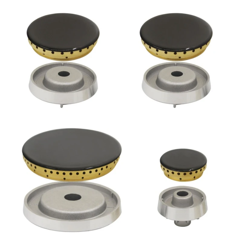 Set of 4 Cooker Hat Set Fits Most Gas Stove Burners High Cooking Performance Stove Lids