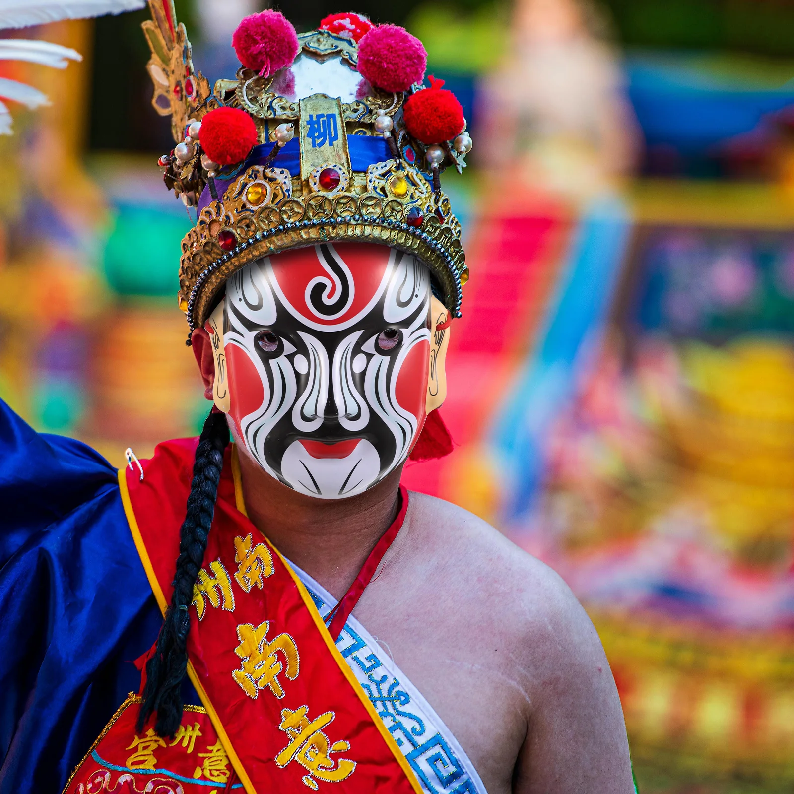 Рисунок 6 - Маска для лица, китайские драматические маски