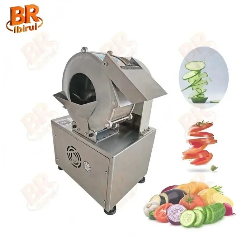 

Commercial Chopper Hotel Automatic Fruit & Restaurant Dicer Cucumber Kitchen Appliance Chip Carrot Fries Cutting Machine