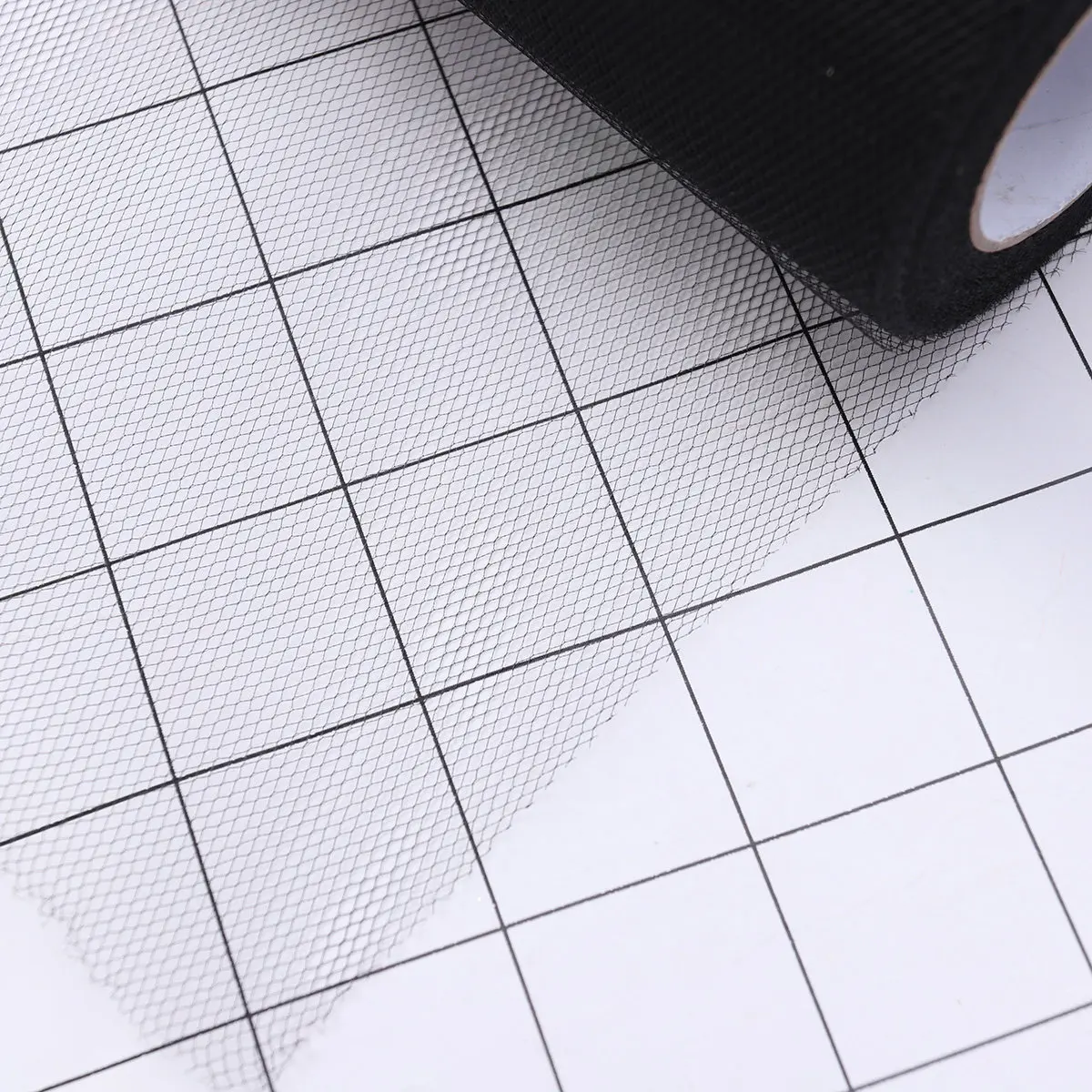 

15Cm X 25 Yards Black Tulle Fabric Roll Wedding Party Decoration Craft Material for Tutu Skirt Chair Sash Gift Wrap Rhinestone